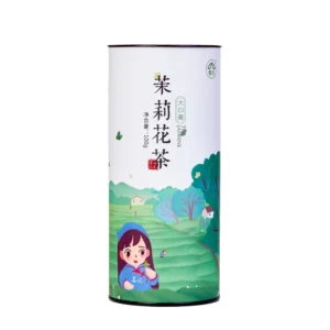 Té Verde de Jazmín Cabello Grande Blanco lata 100g – Camelia Tés de Origen