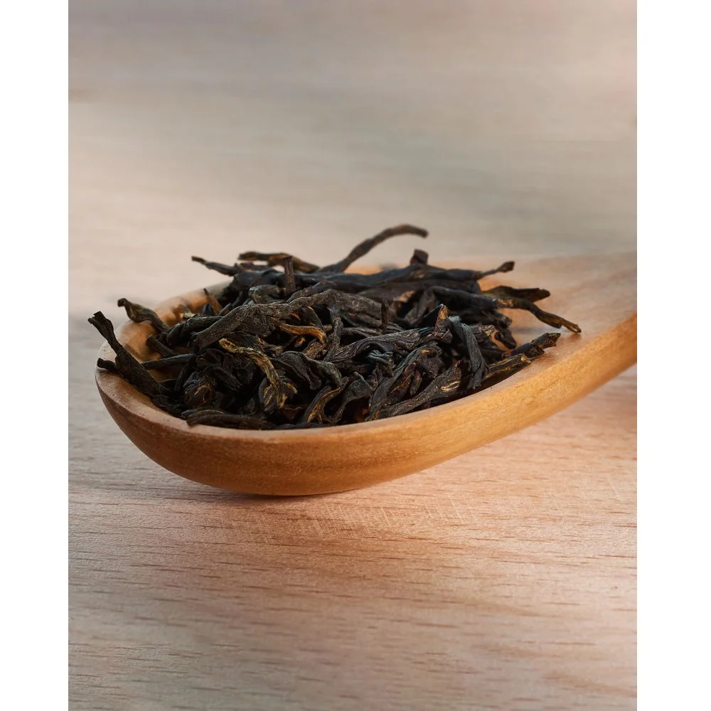 Té Negro Jin Jun Mei lata redonda naranja 80g – Camelia Tés de Origen