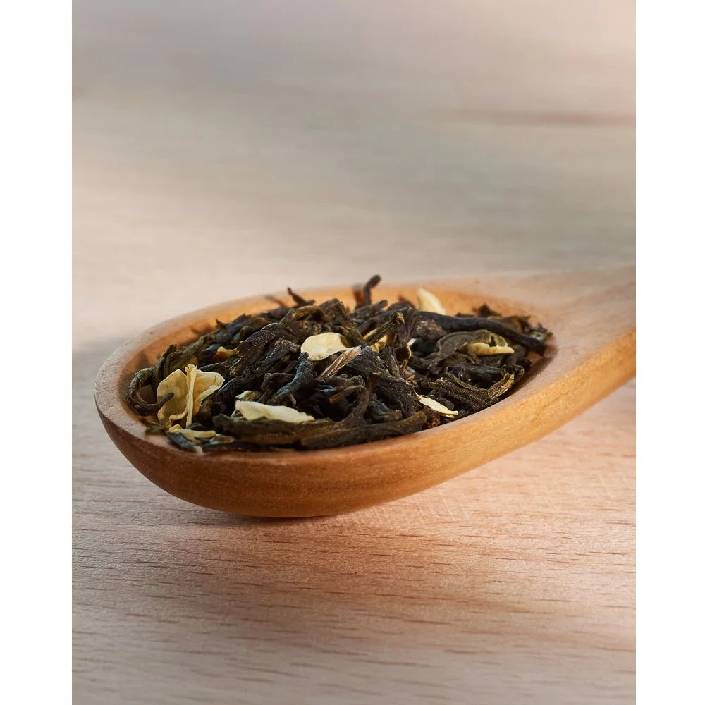Té Verde de Jazmín lata azul 80g – Camelia Tés de Origen