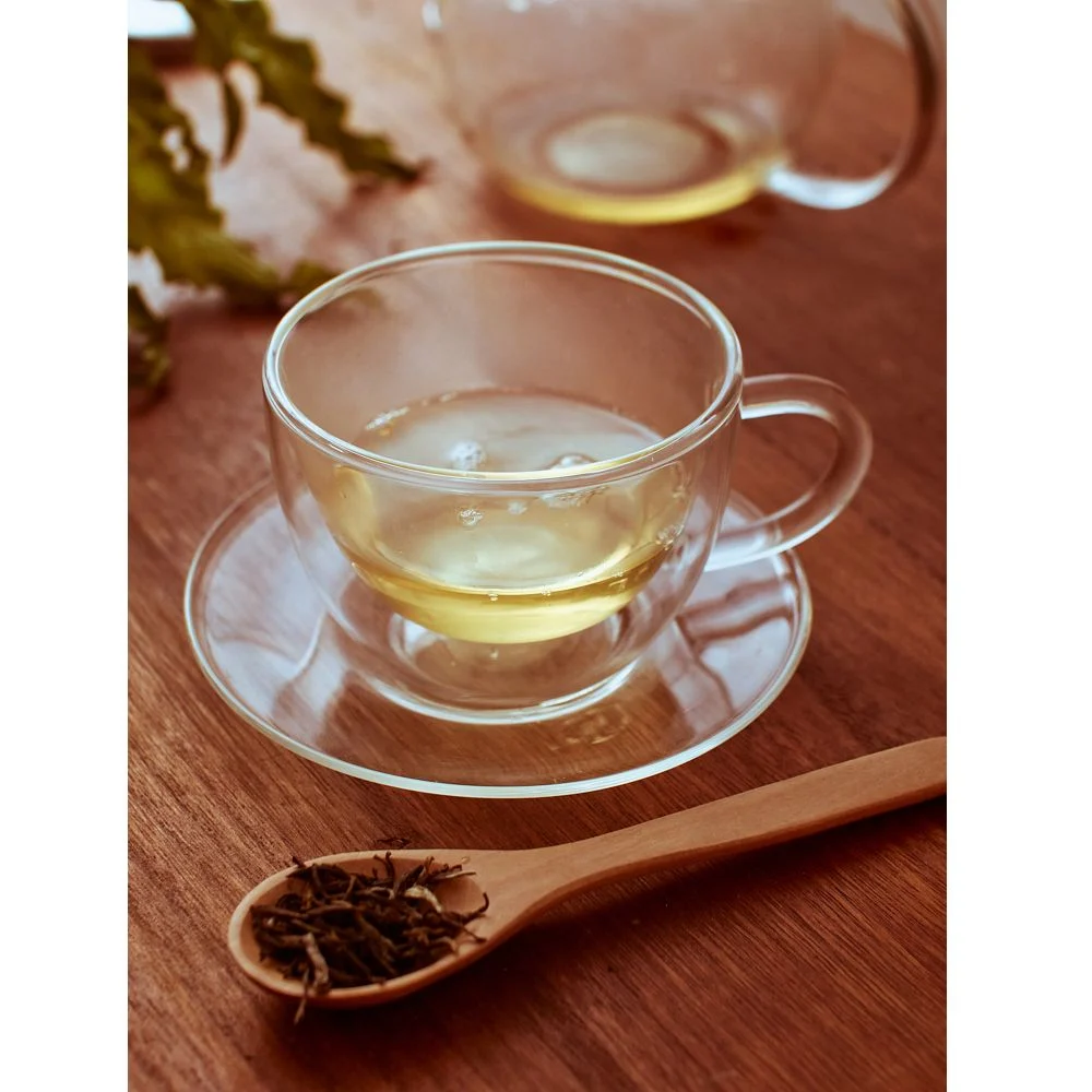 Té Verde de Jazmín lata cuadrada blanca 100g – Camelia Tés de Origen