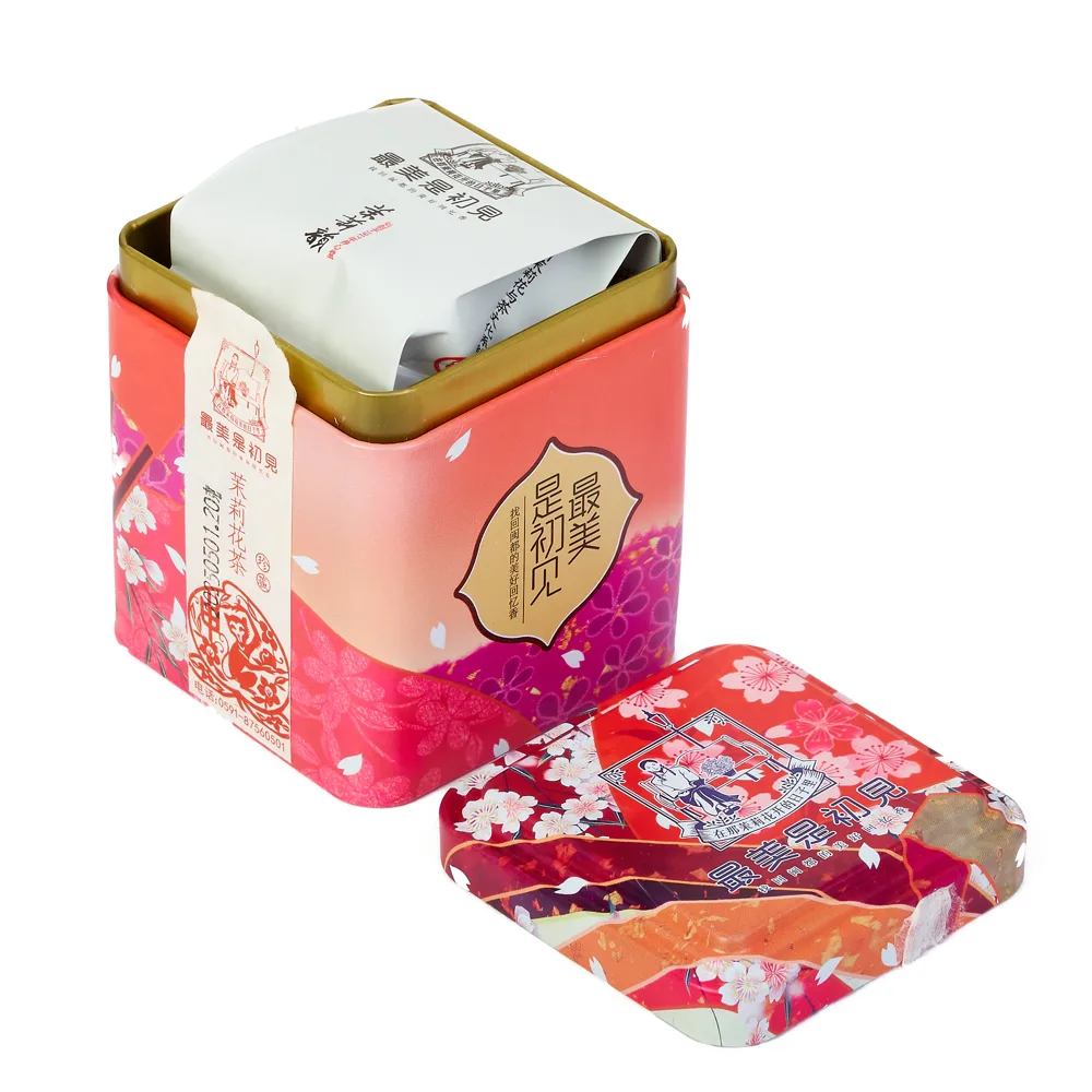 Té Verde de Jazmín lata con sobres individuales – Camelia Tés de Origen
