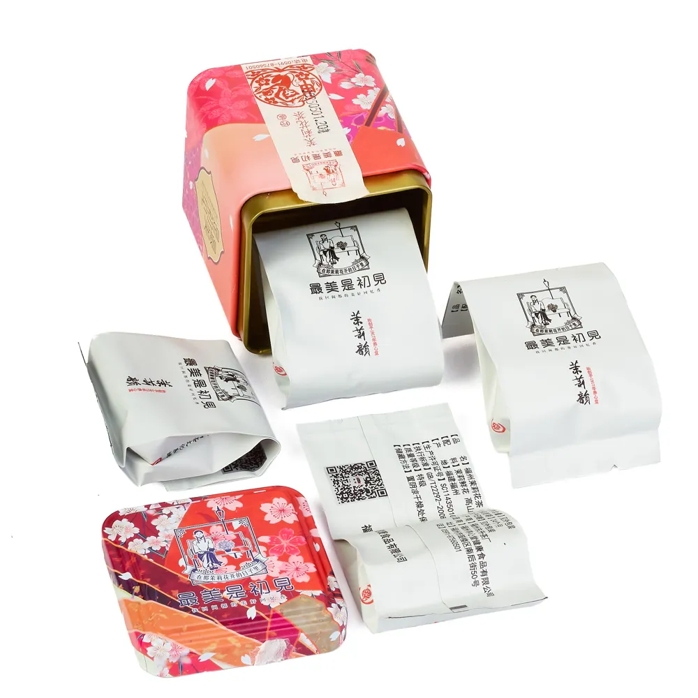Té Verde de Jazmín lata con sobres individuales – Camelia Tés de Origen