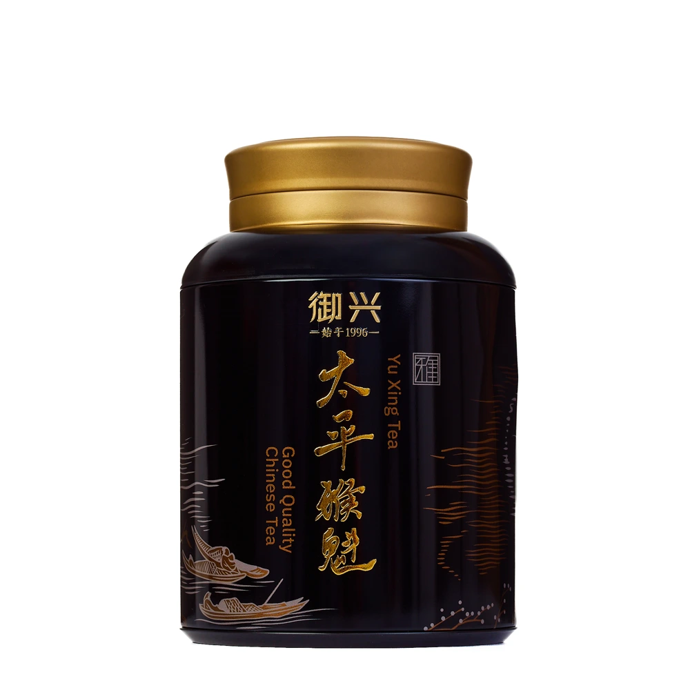 Té Verde Tai Ping Hou Kui tarro negro 125g – Camelia Tés de Origen