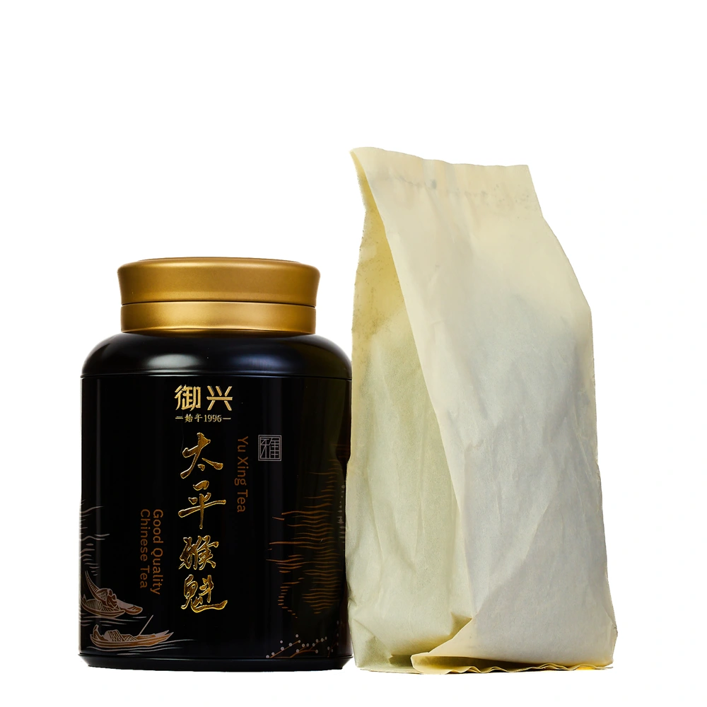 Té Verde Tai Ping Hou Kui tarro negro 125g – Camelia Tés de Origen
